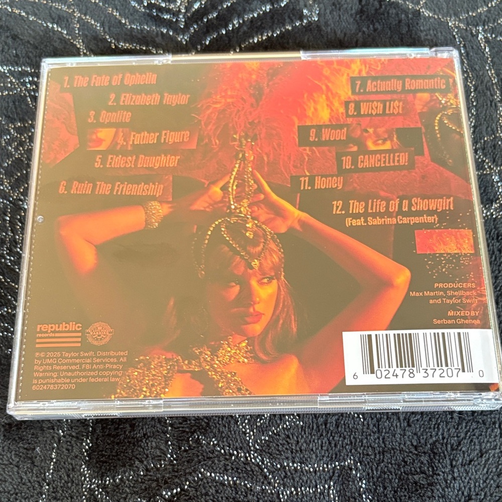 The Life of a Showgirl Hand Signed CD - Picture 5 of 6